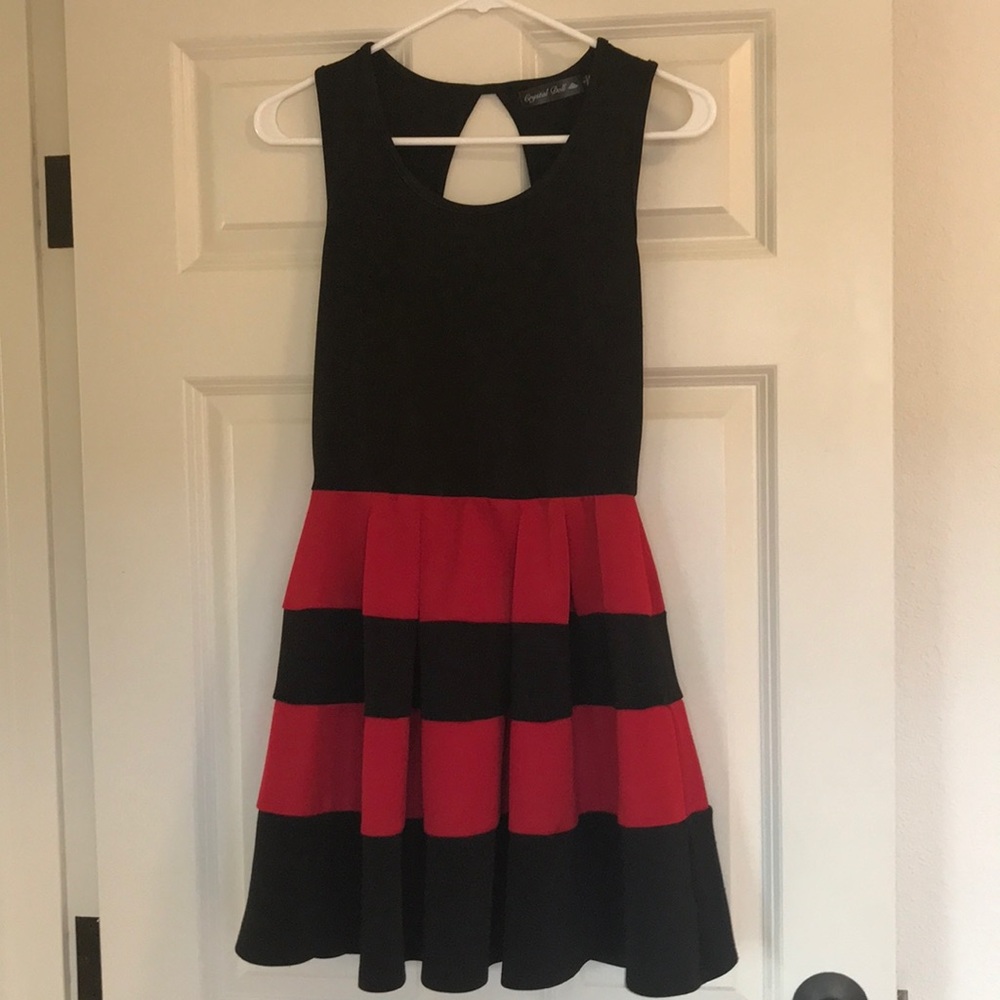 Black & Red Dress